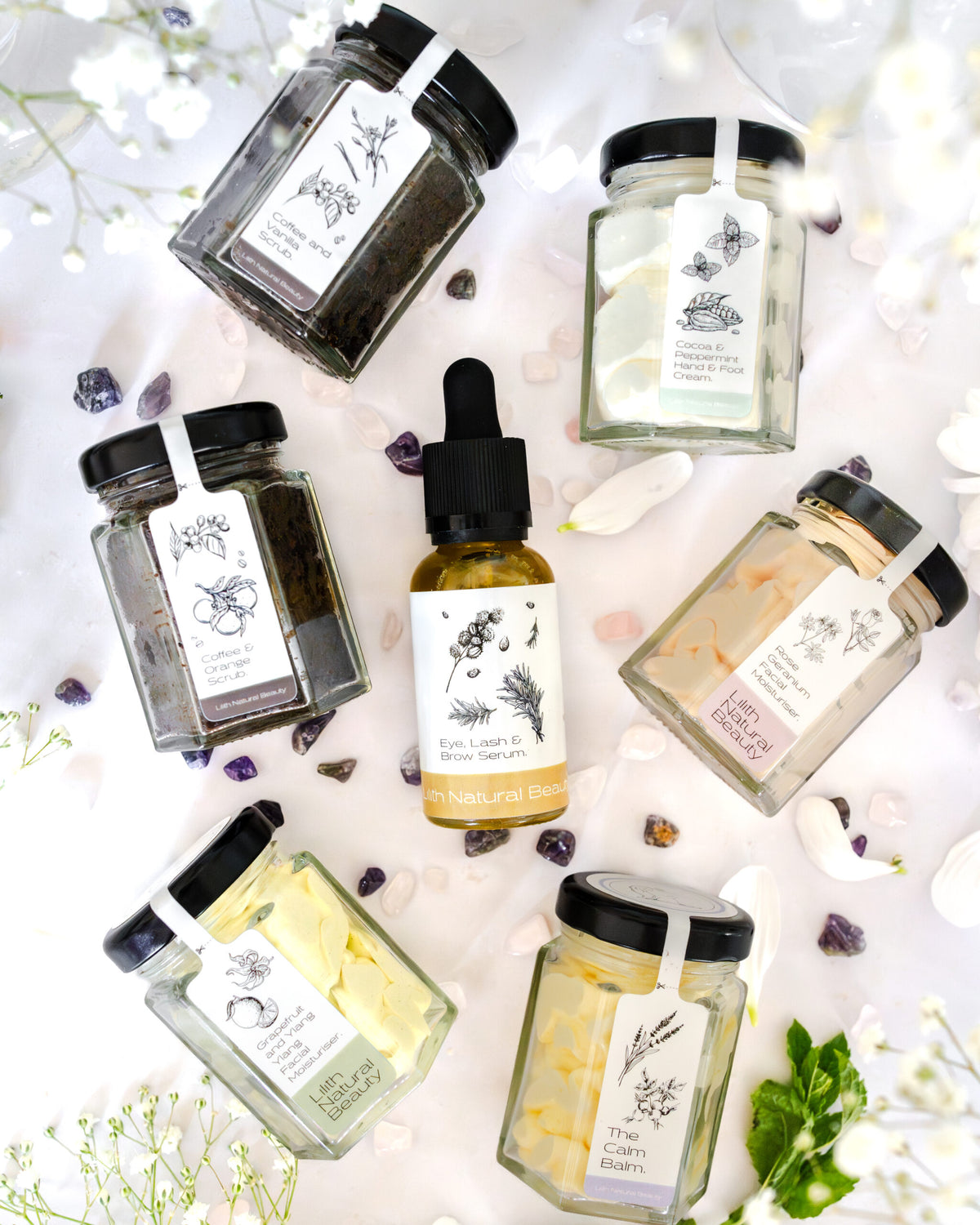 Eye, lash & brow serum