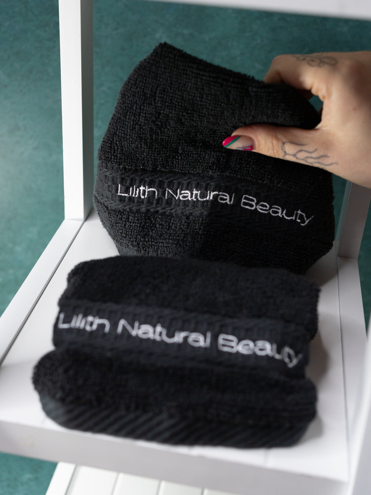 Lilith natural beauty embroidered flannel