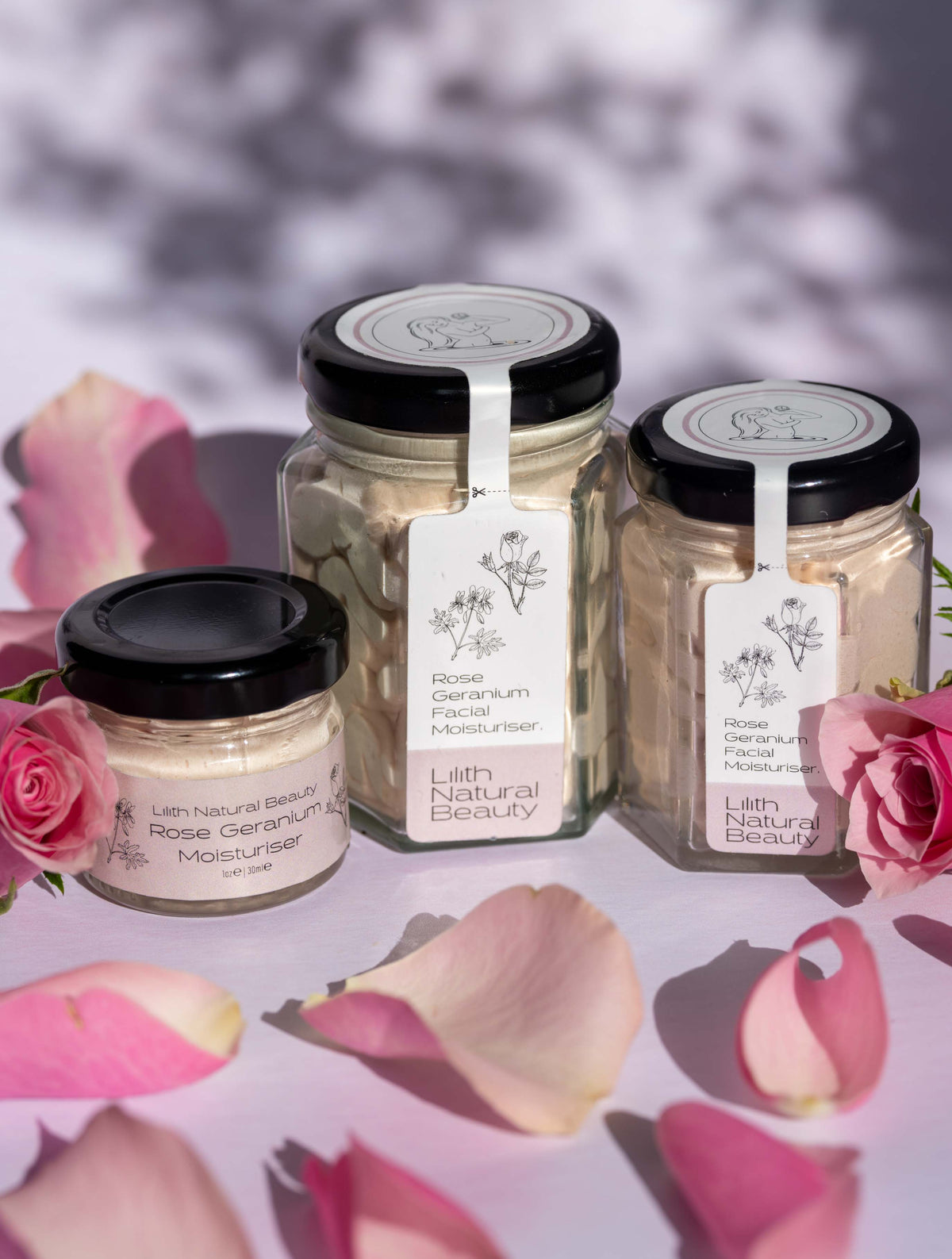 Rose geranium moisturiser