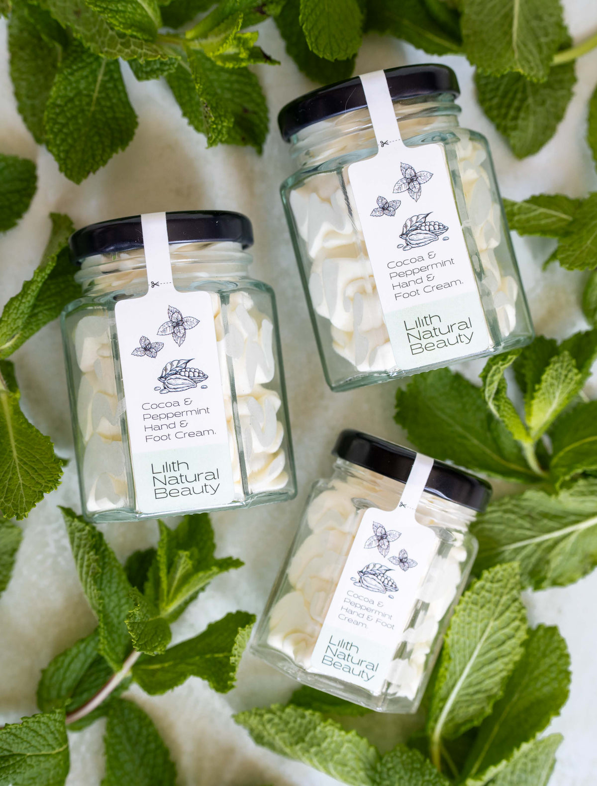 Cocoa & peppermint hand & foot cream
