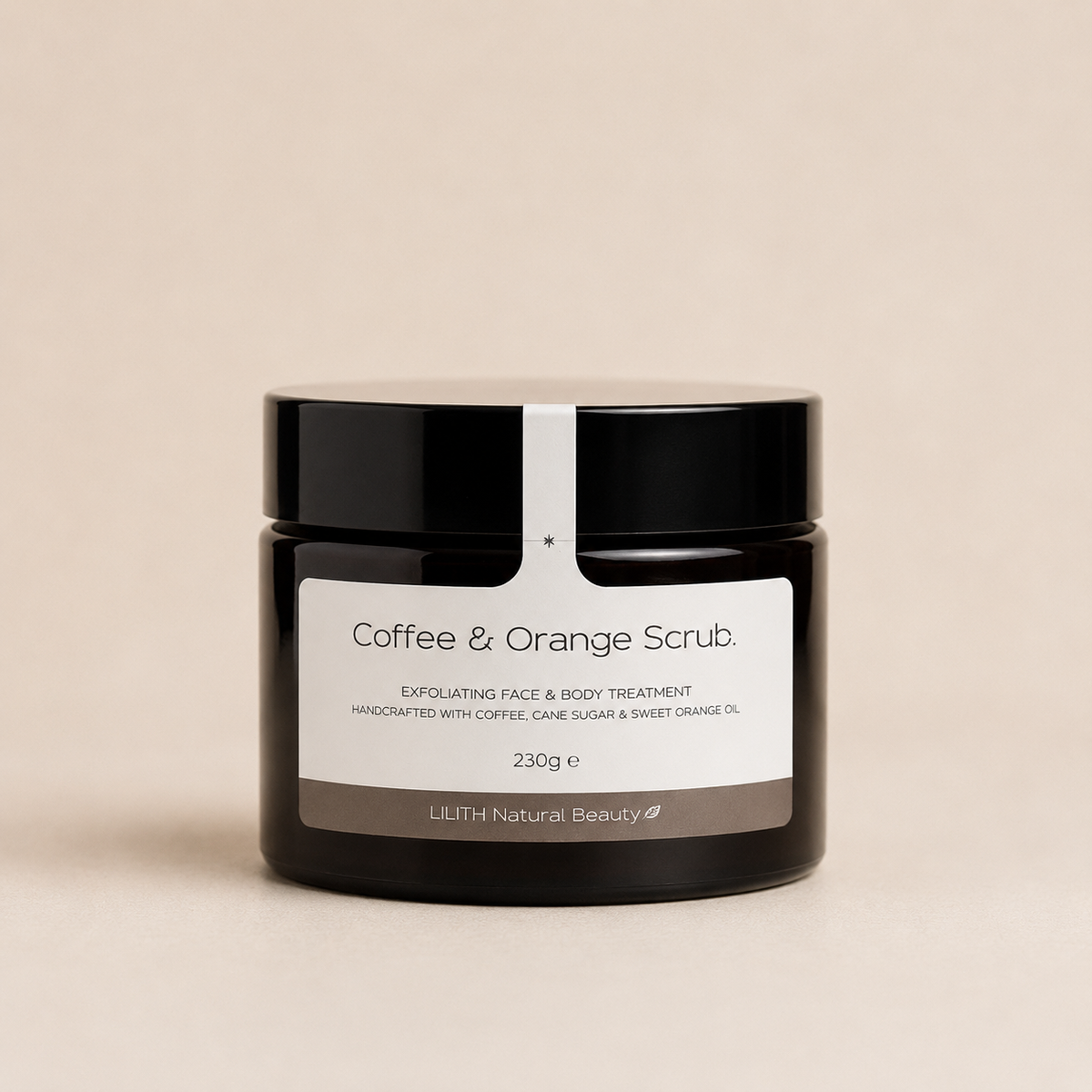 Coffee & orange scrub