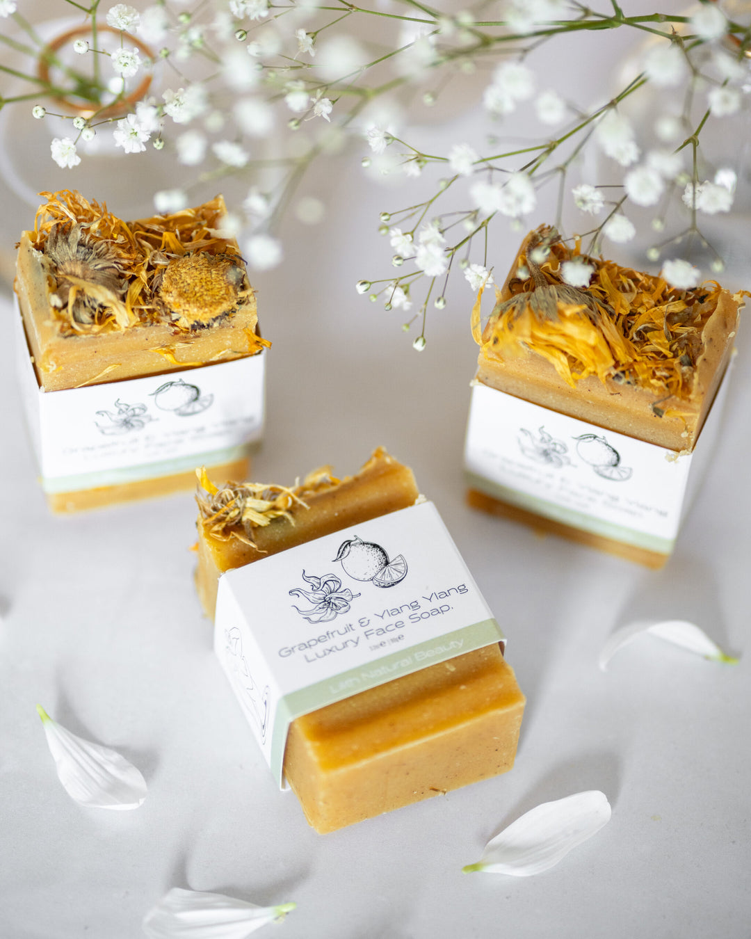 Grapefruit & Ylang Ylang Luxury Face Soap – Lilith Natural Beauty