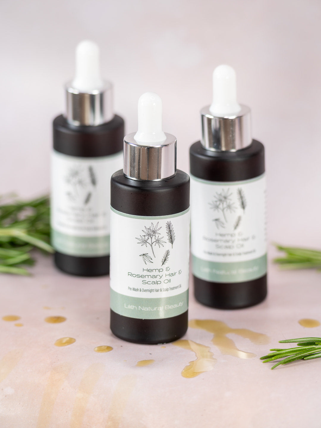 Hemp & Rosemary Hair & Scalp Oil