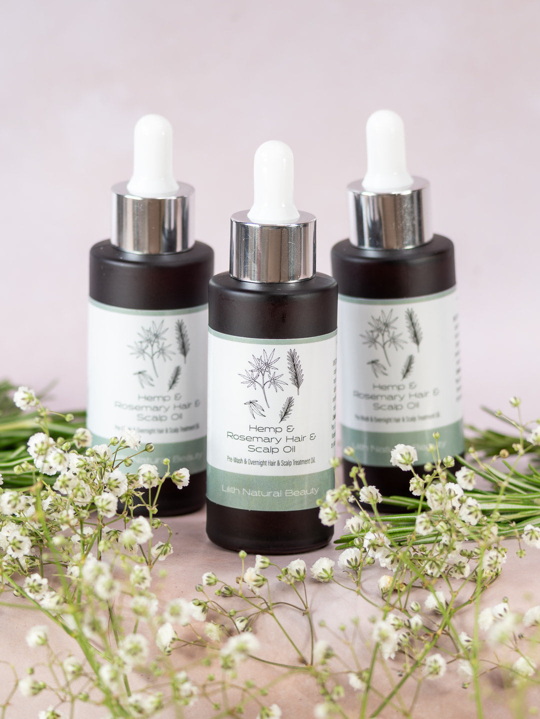 Hemp & Rosemary Hair & Scalp Oil
