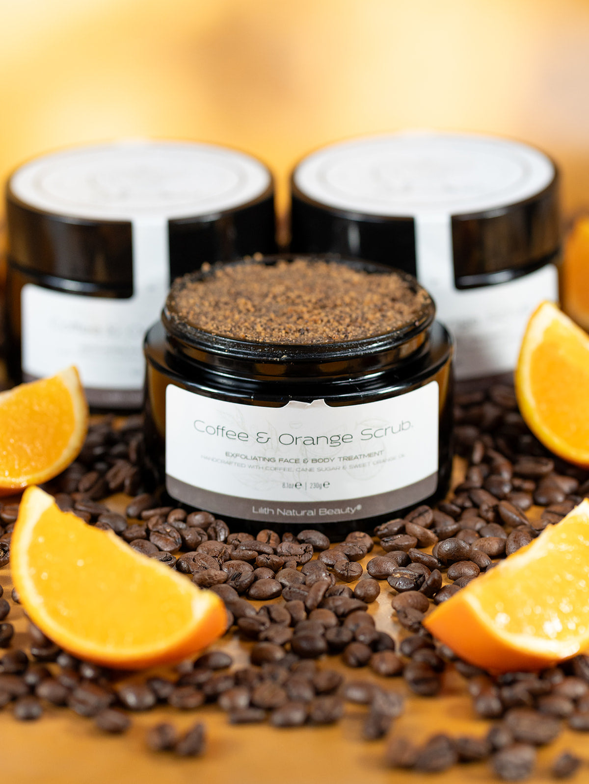 Coffee & orange scrub