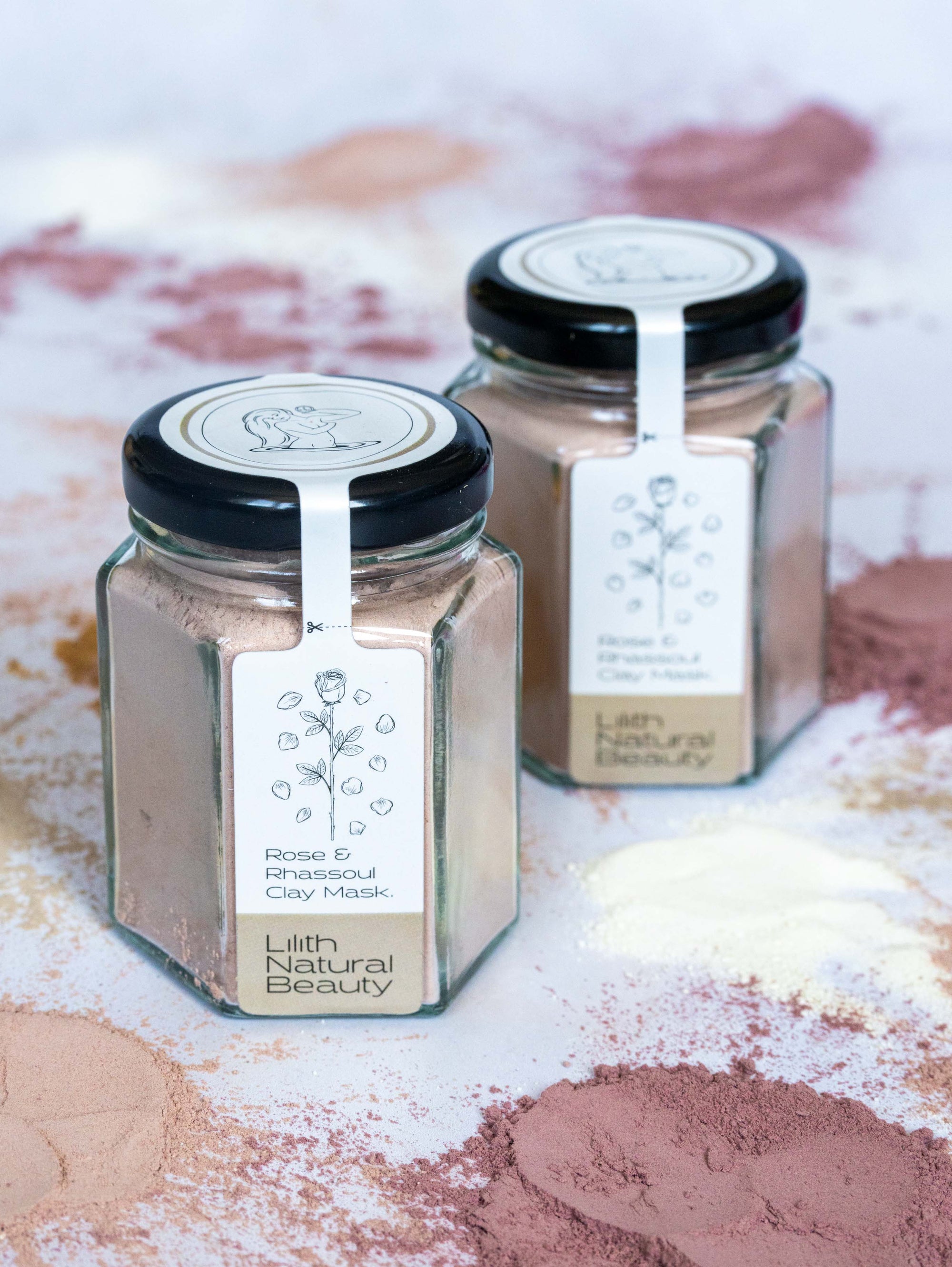 Rose & Rhassoul Clay Mask