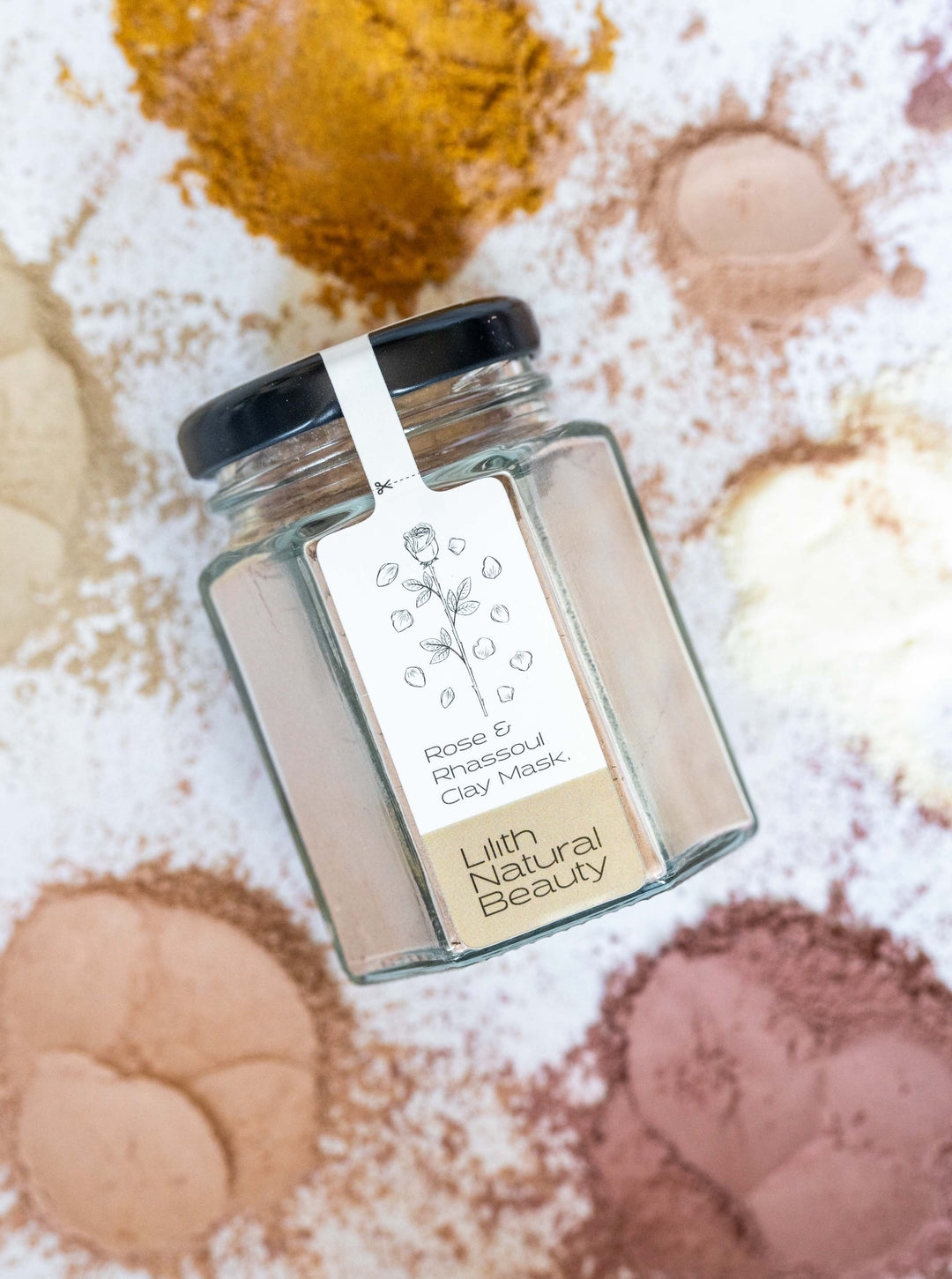 Rose & Rhassoul Clay Mask