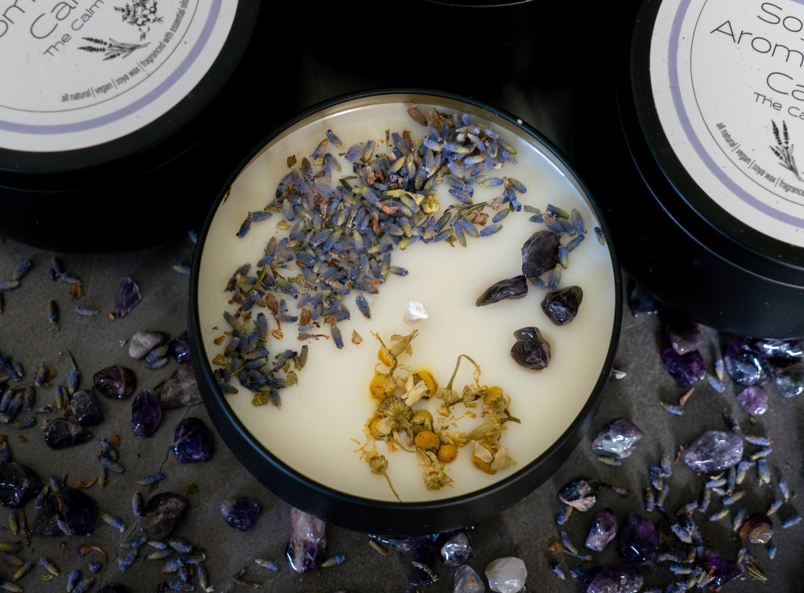 The Calm Balm Soya Wax Candle