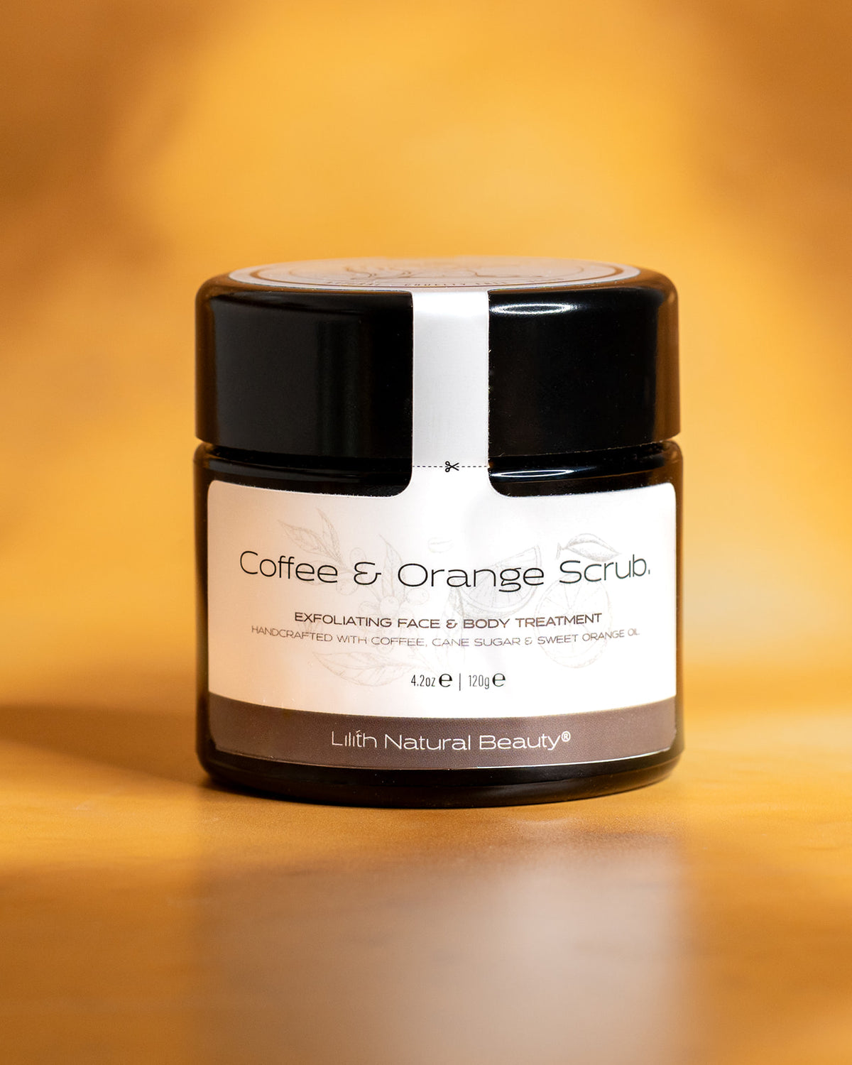 Coffee & orange scrub